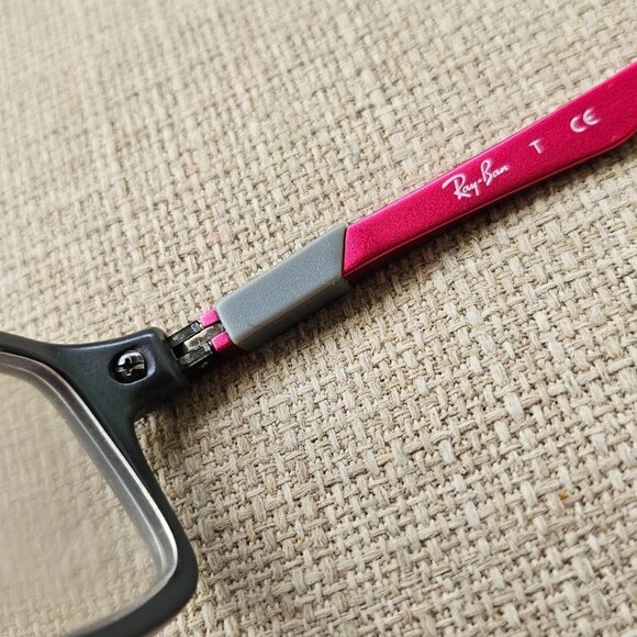 Ray-Ban Young Kid Eyeglasses/Glasses Frame Gray/Pink Tone RB1546 3631 46[]16 125 - Picture 10 of 13